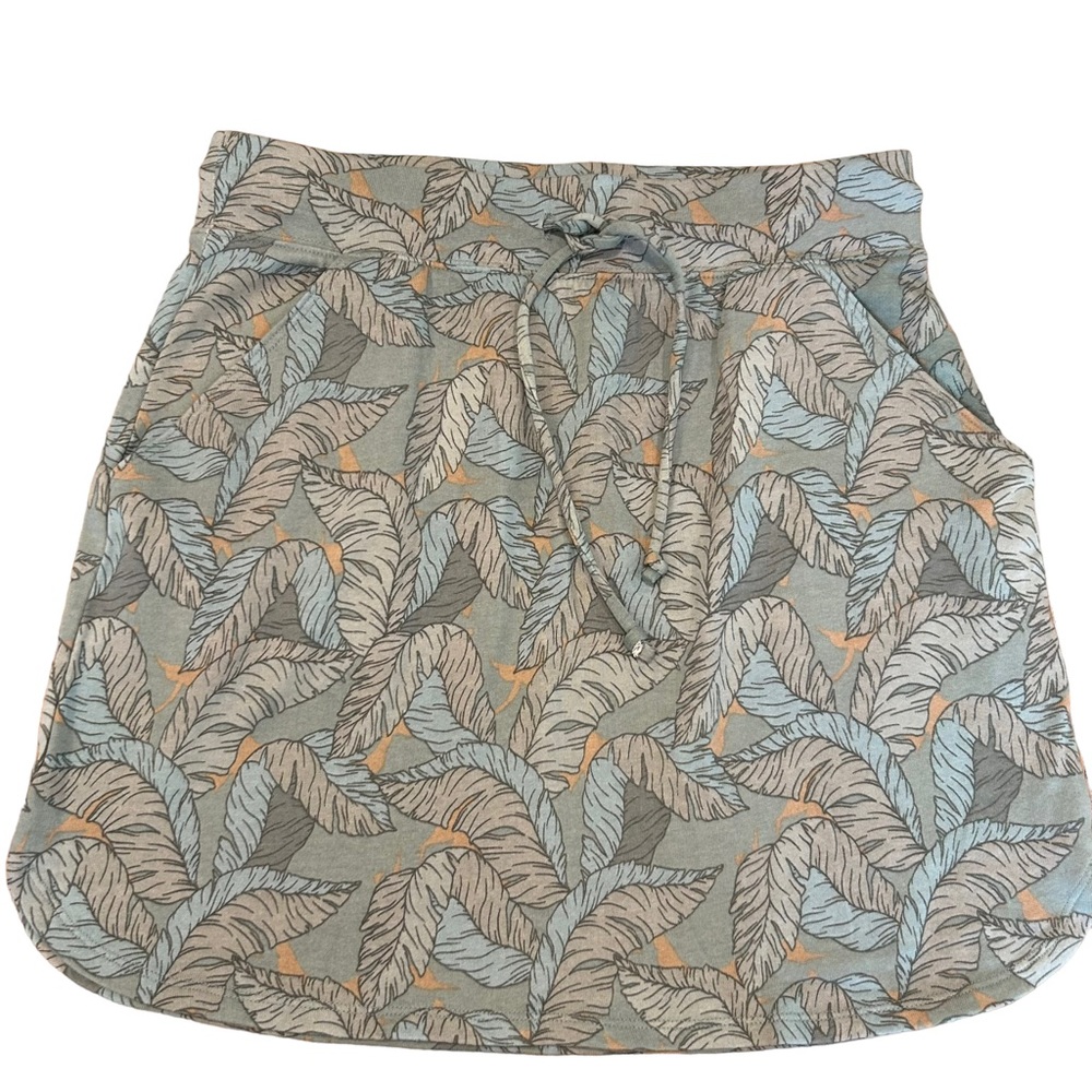 NWOT Nine West Tropical Cotton/poly Stretch Skirt S